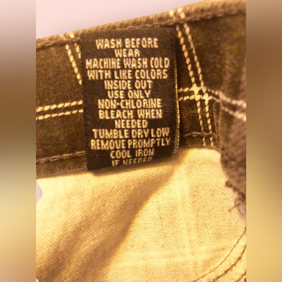 Rue21 Vanilla Star Gray and White Plaid Pull-on Jeggings | Small - Picture 10 of 11